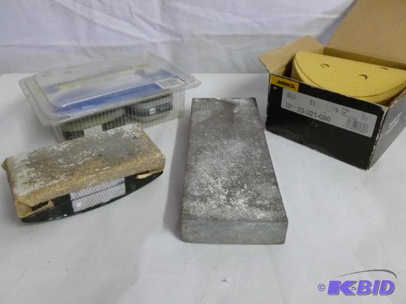 Sanding Items - Blocks, Sanding Discs, etc