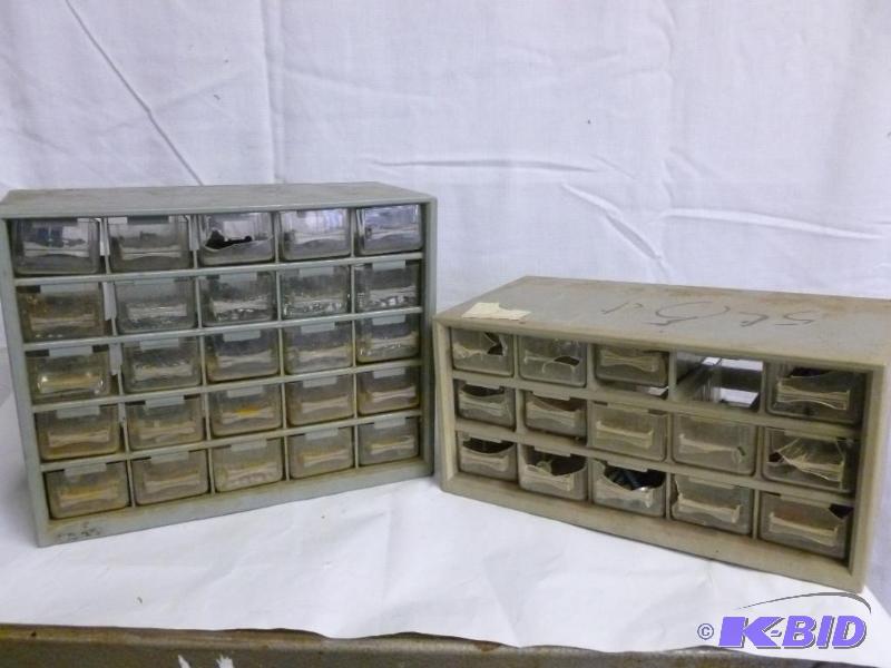 2 Plastic Boxes full of little boxes that are full of little things...