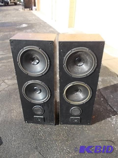 Pair Box Speakers 42 x 16 x 9 (No Name)...