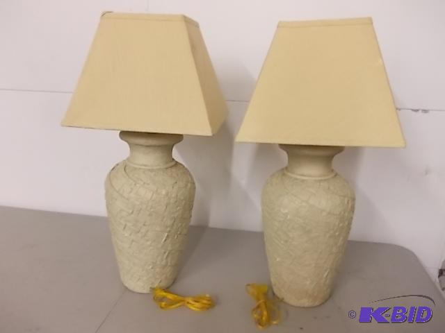 Pair Lamps...