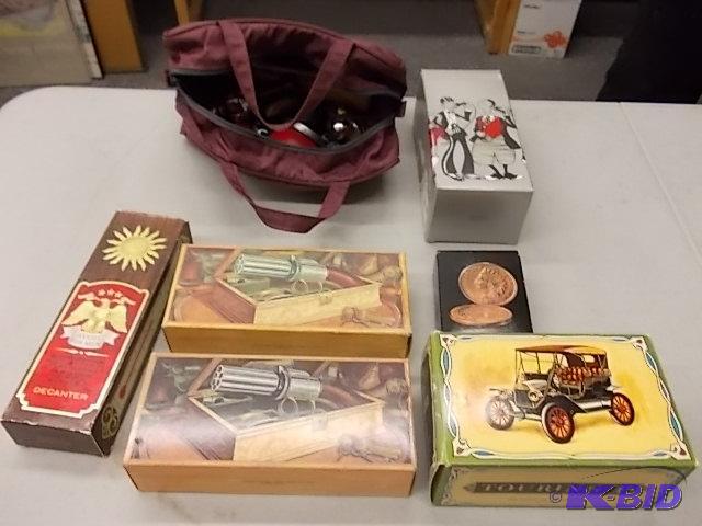 Box Lot Avon Decanters...