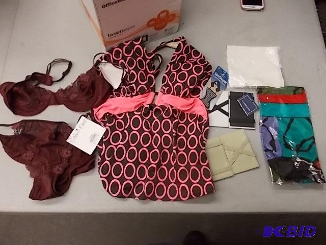 Calvin Kline Bra &amp Panty Set 34BLarge &a...