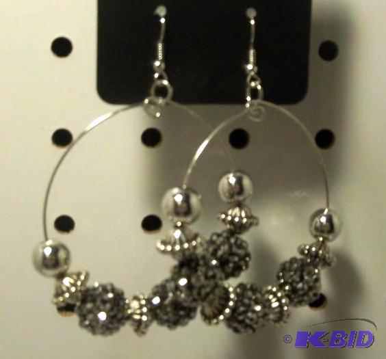 Silver Hoop Earrings