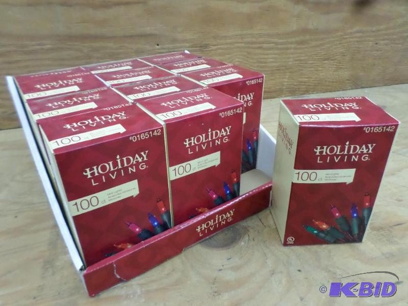 Case Of (12) 100ct Mini-Light Sets, #0165142...
