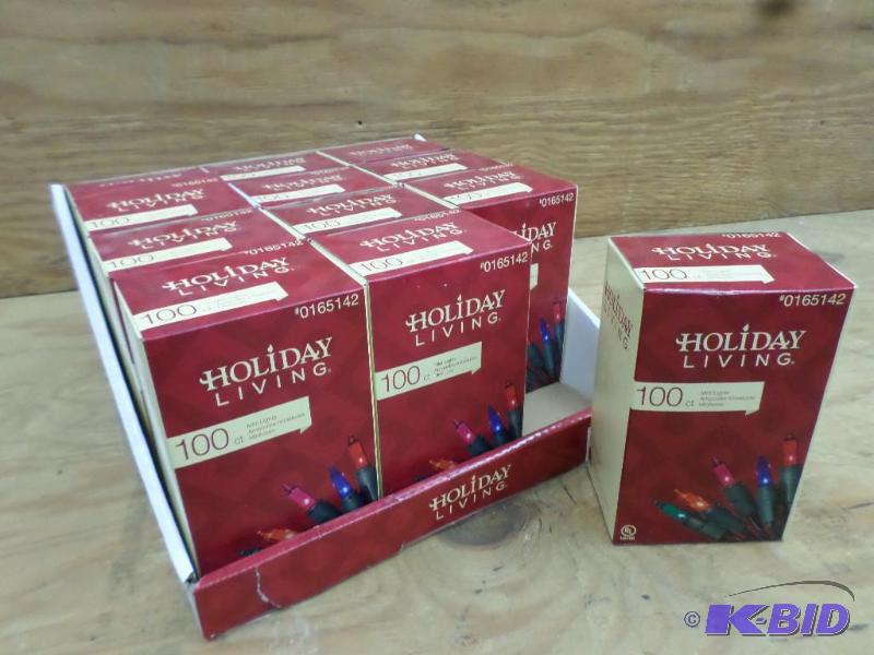 Case Of (12) 100ct Mini-Light Sets, #0165142...