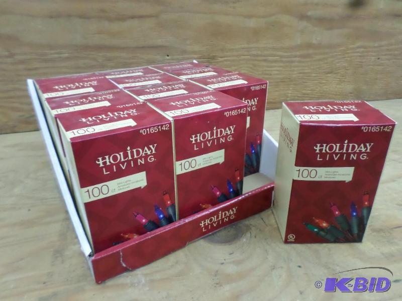 Case Of (12) 100ct Mini-Light Sets, #0165142...