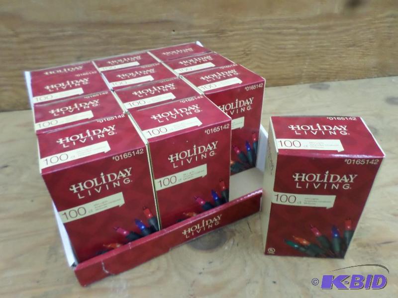 Case Of (12) 100ct Mini-Light Sets, #0165142...