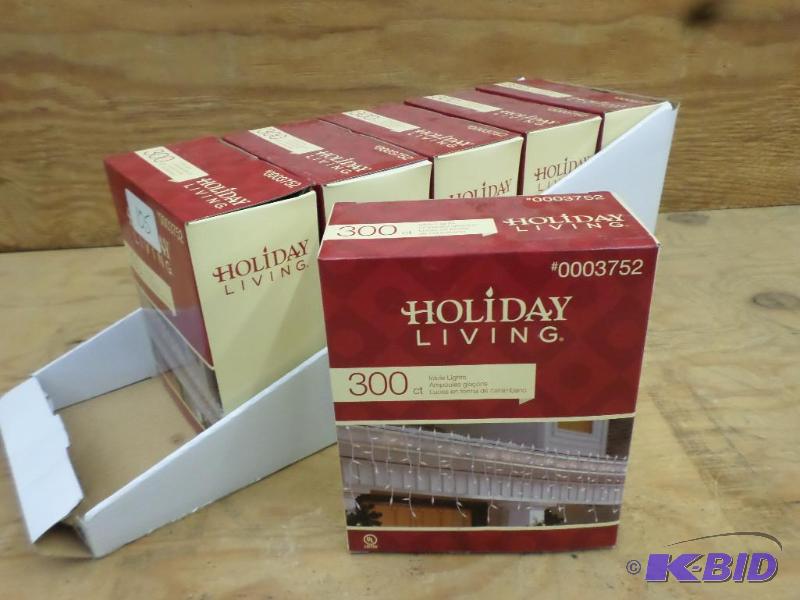Case Of (6) 300ct Icicle Light Sets, # 000375...