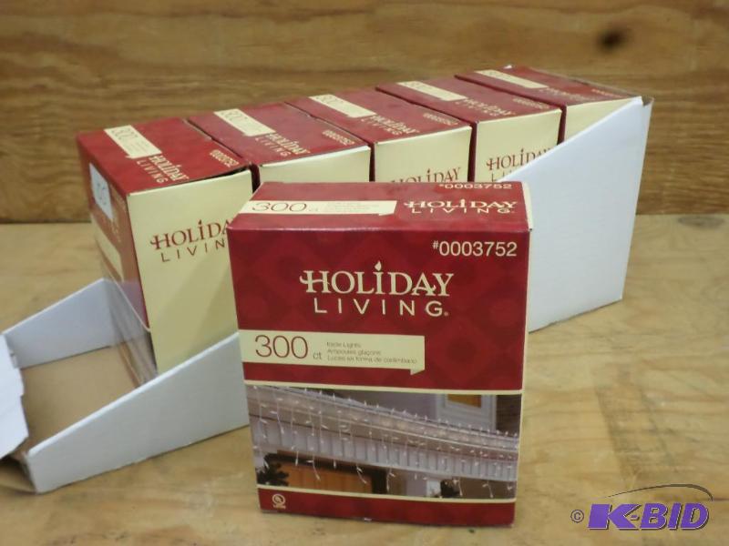 Case Of (6) 300ct Icicle Light Sets, # 000375...
