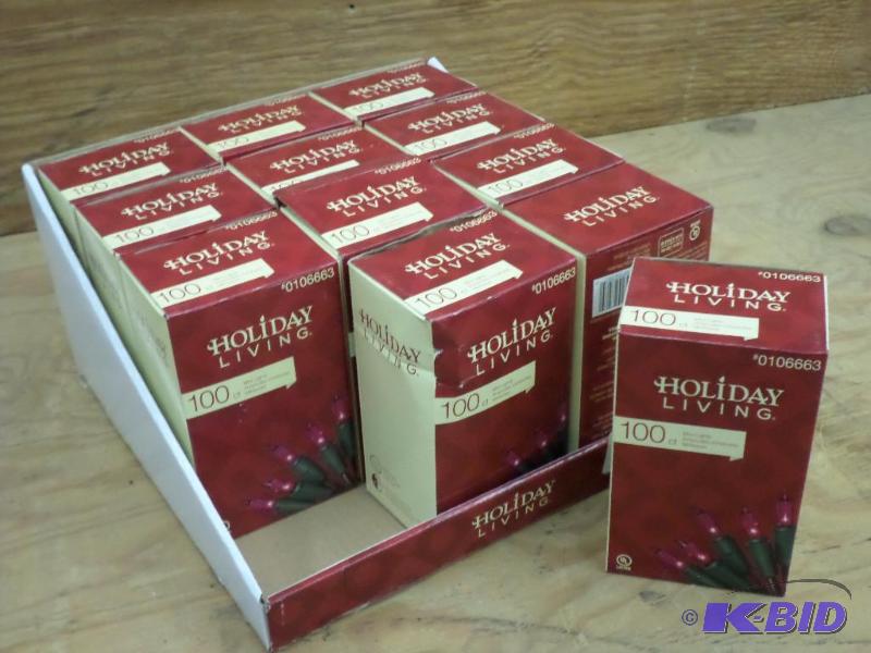 Case Of (12) 100ct Mini Light Sets, #0106663...