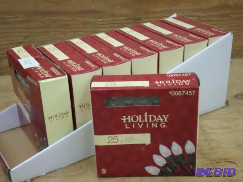 Case Of (8) 140ct Chaser Light Sets, #0053322...