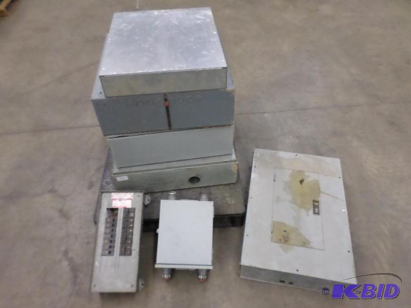 Pallet Of (6) Industrial Electrical Enclosure...