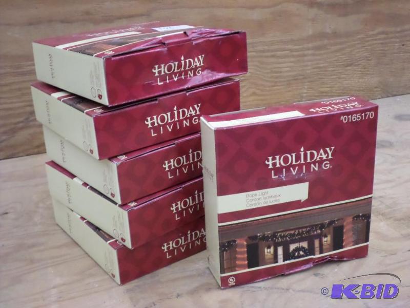 (6) Sets Of 18ft Rope Lights, #065170...