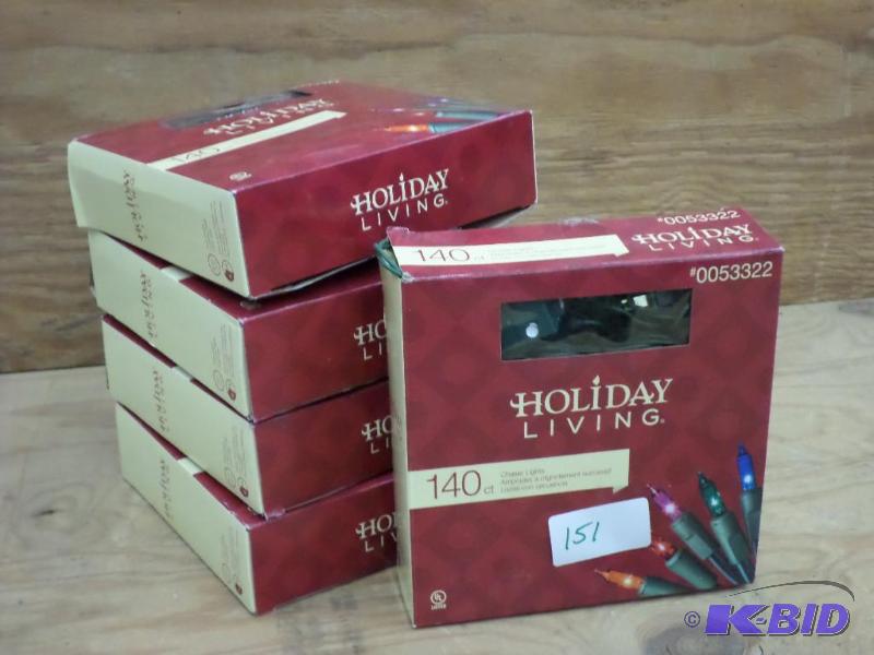 (5) Sets Of 140ct Chaser Light Sets, #0055332...
