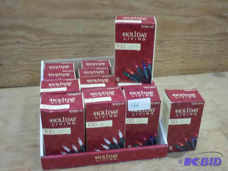 (13) Sets Of Various Holiday Lights...