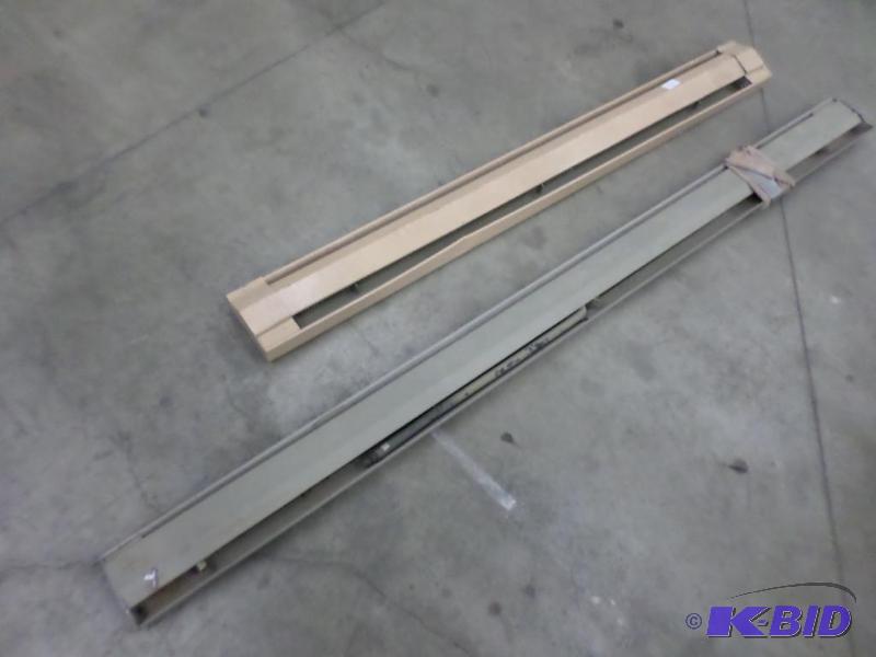 (2) Electric Baseboard Heaters, 6ft &amp 8ft...