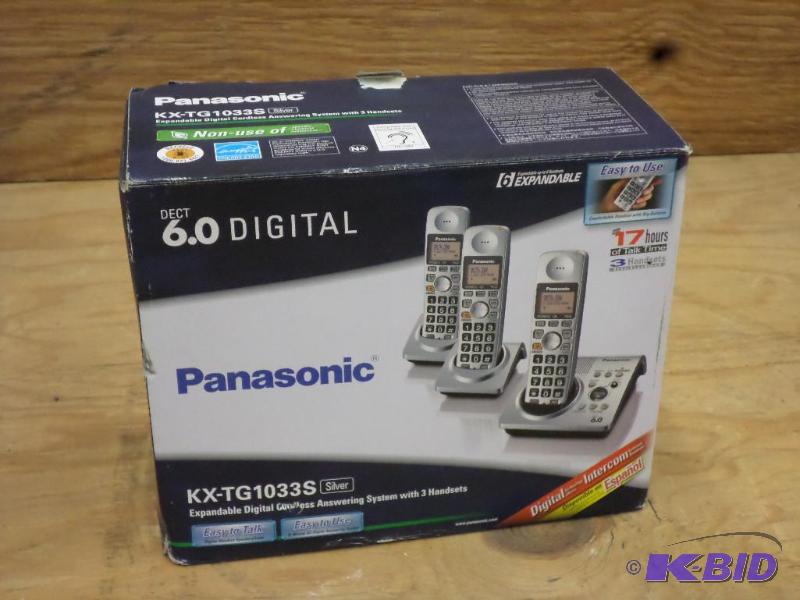 Panasonic 6.0 Digital Cordless Phone Set...