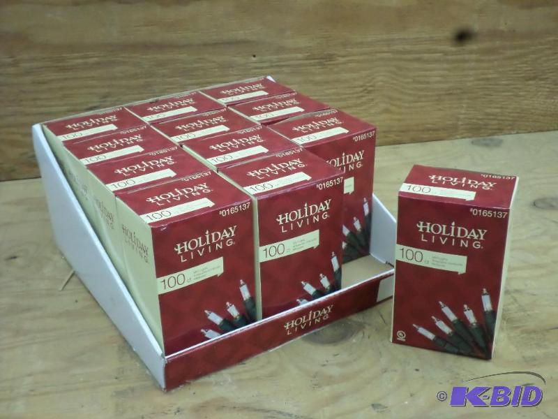 Case Of (12) 100ct Mini-Light Sets, #0615137...