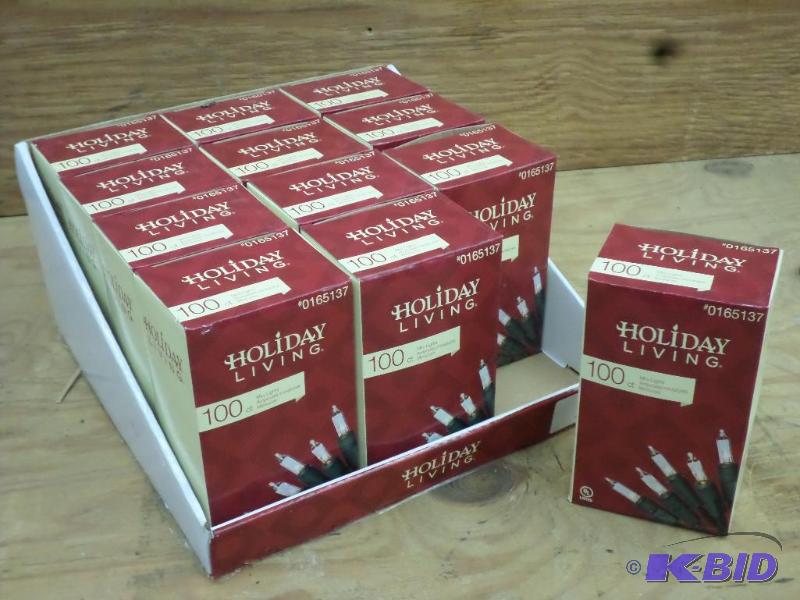Case Of (12) 100ct Mini-Light Sets, #0615137...