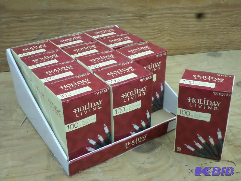Case Of (12) 100ct Mini-Light Sets, #0615137...
