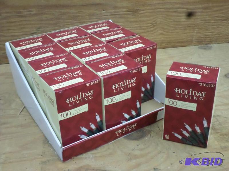Case Of (12) 100ct Mini-Light Sets, #0615137...