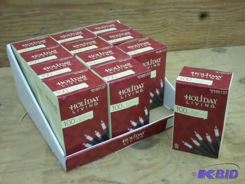 Case Of (12) 100ct Mini-Light Sets, #0615137...
