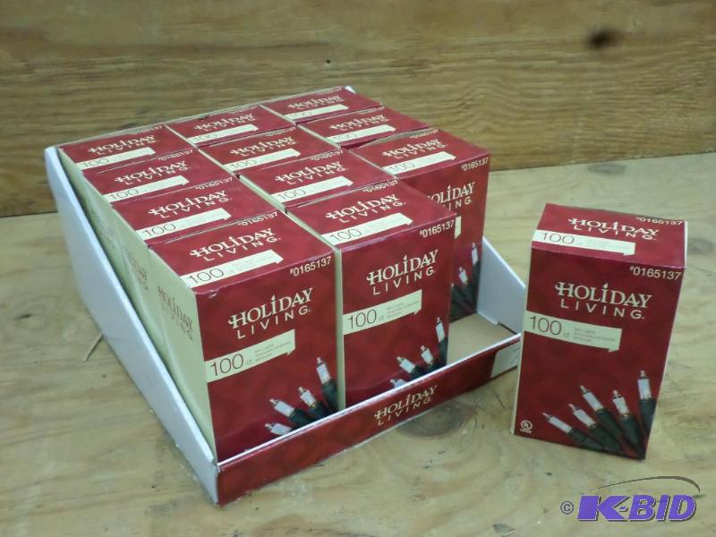 Case Of (12) 100ct Mini-Light Sets, #0615137...