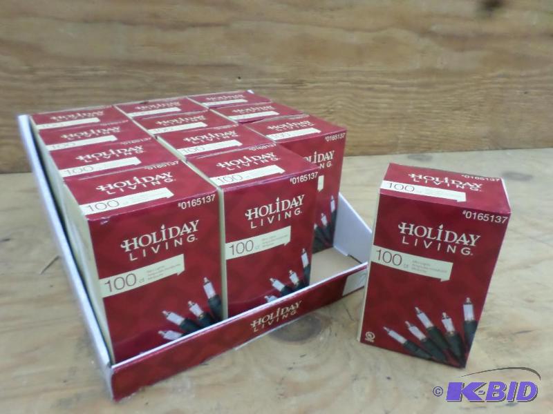 Case Of (12) 100ct Mini-Light Sets, #0615137...