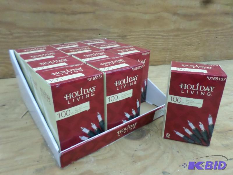 Case Of (12) 100ct Mini-Light Sets, #0615137...