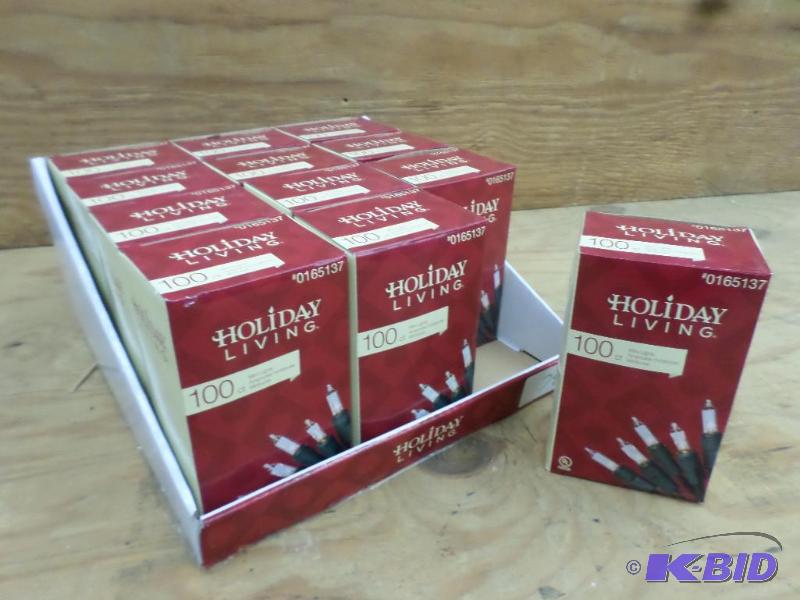 Case Of (12) 100ct Mini-Light Sets, #0615137...