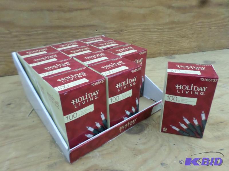 Case Of (12) 100ct Mini-Light Sets, #0615137...