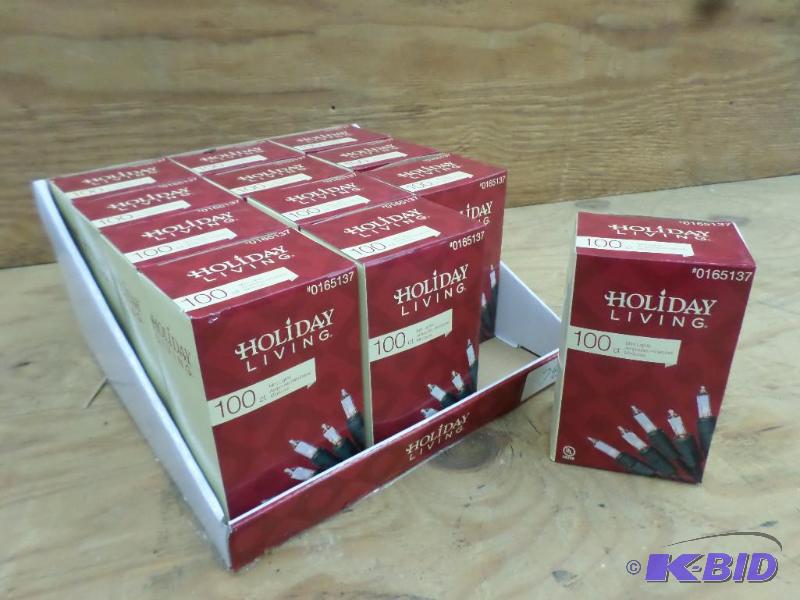 Case Of (12) 100ct Mini-Light Sets, #0615137...