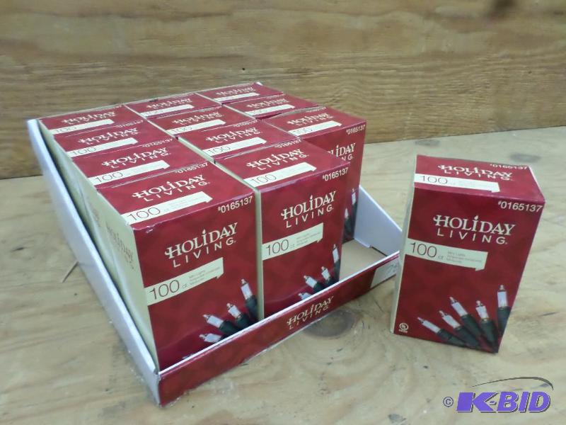 Case Of (12) 100ct Mini-Light Sets, #0615137...
