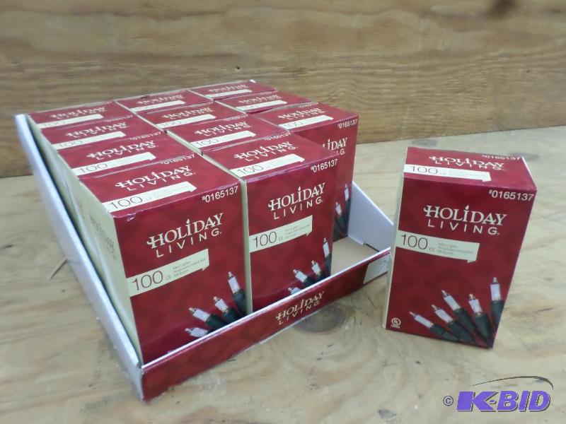 Case Of (12) 100ct Mini-Light Sets, #0615137...