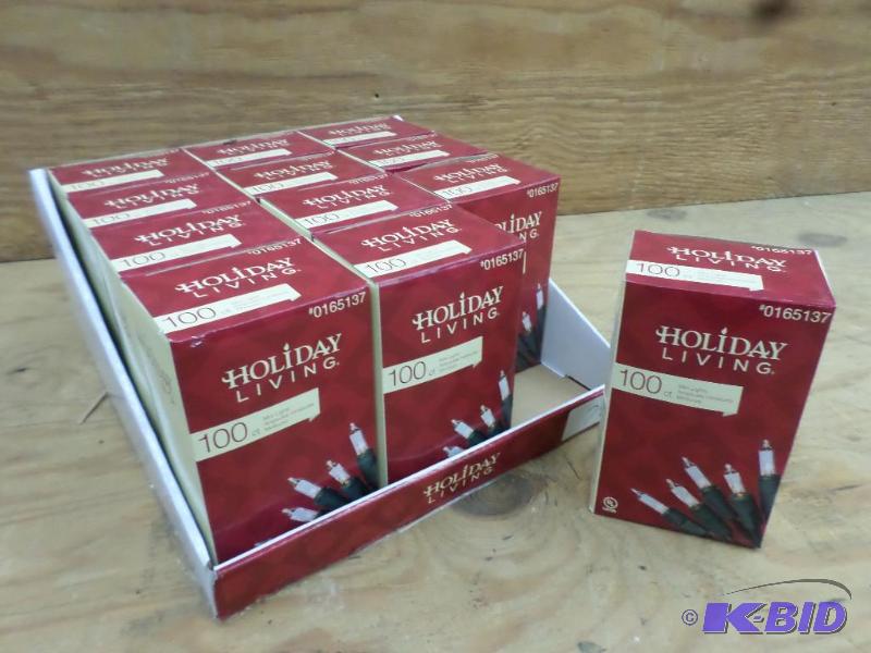 Case Of (12) 100ct Mini-Light Sets, #0615137...