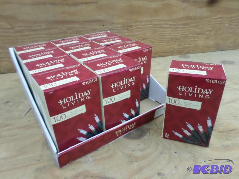 Case Of (12) 100ct Mini-Light Sets, #0615137...