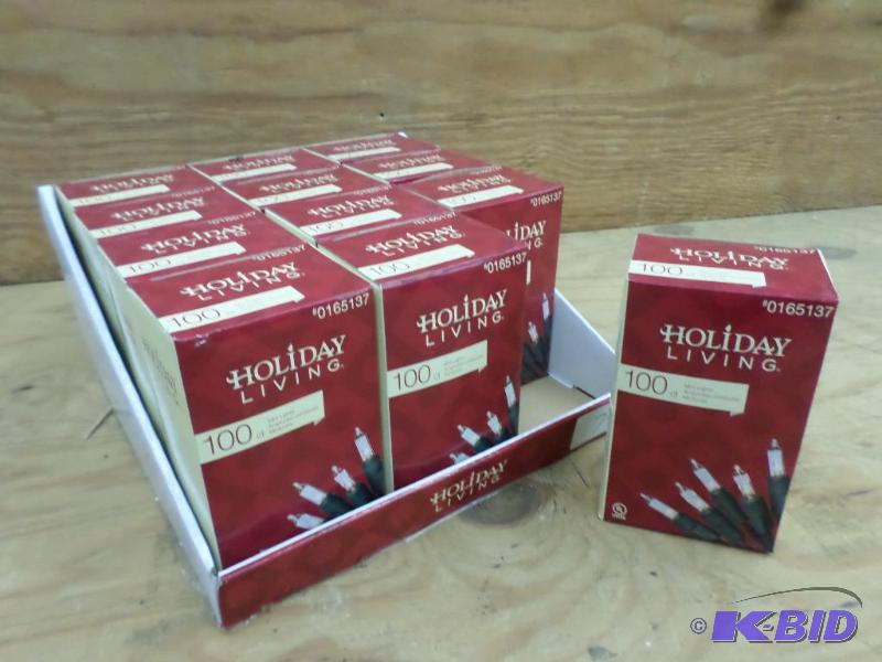 Case Of (12) 100ct Mini-Light Sets, #0615137...