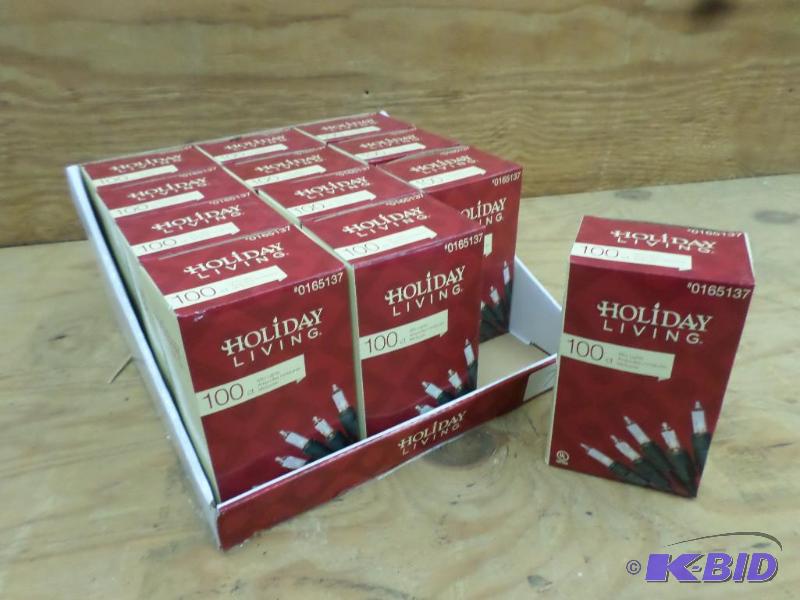 Case Of (12) 100ct Mini-Light Sets, #0615137...