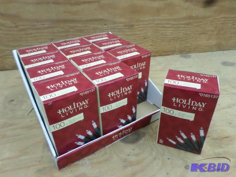 Case Of (12) 100ct Mini-Light Sets, #0615137...