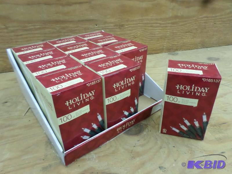 Case Of (12) 100ct Mini-Light Sets, #0615137...