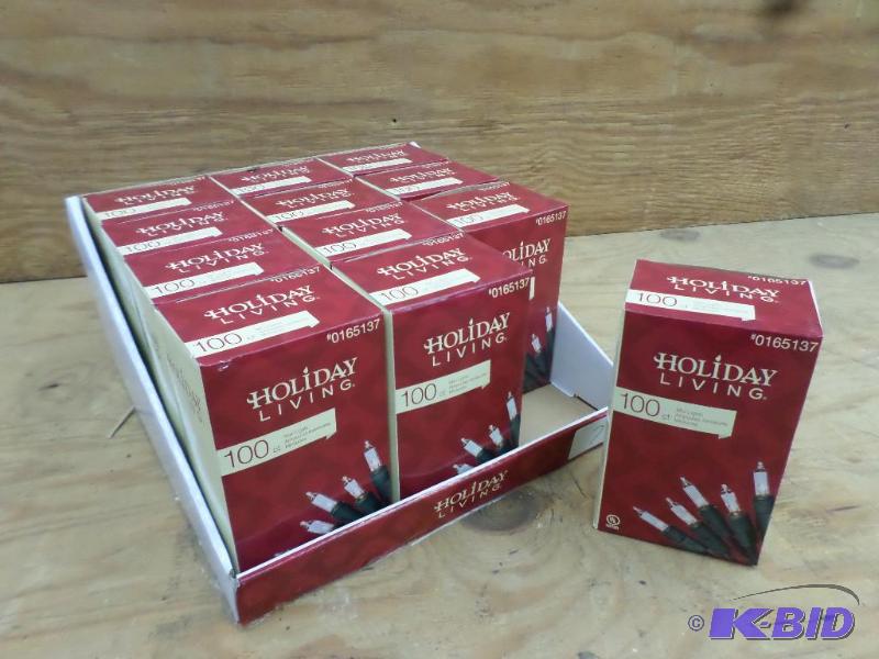 Case Of (12) 100ct Mini-Light Sets, #0615137...