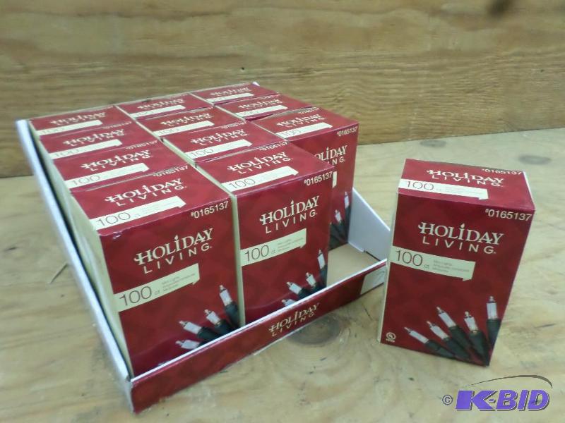 Case Of (12) 100ct Mini-Light Sets, #0615137...