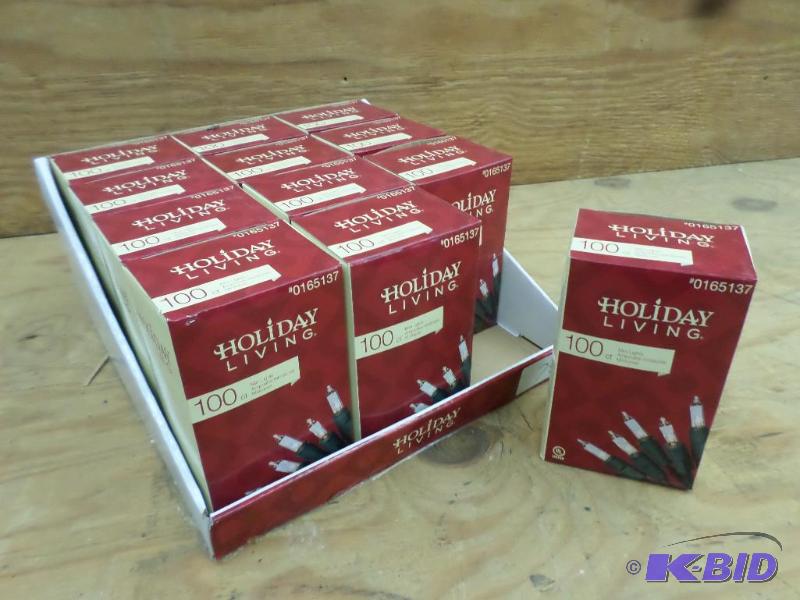 Case Of (12) 100ct Mini-Light Sets, #0615137...