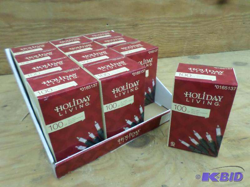 Case Of (12) 100ct Mini-Light Sets, #0615137...