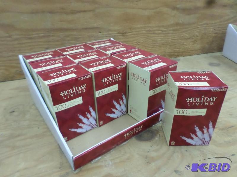 Case Of (12) 100ct Mini-Light Sets, #0394489...