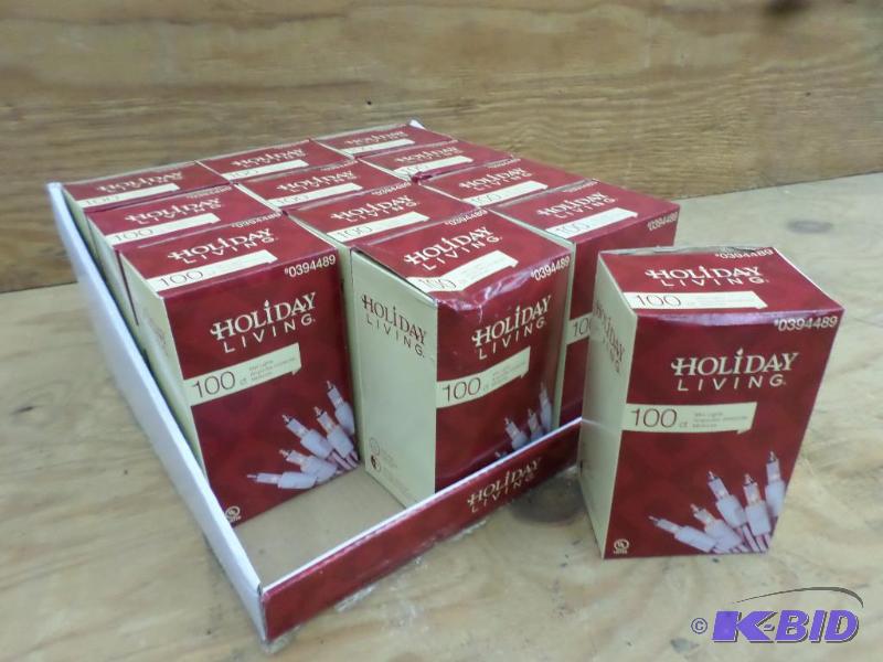 Case Of (12) 100ct Mini-Light Sets, #0394489...