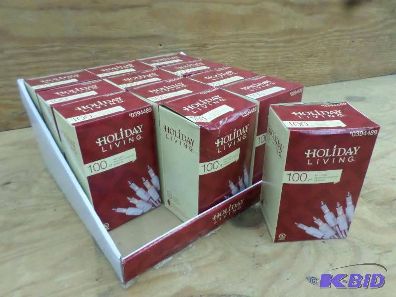 Case Of (12) 100ct Mini-Light Sets, #0394489...