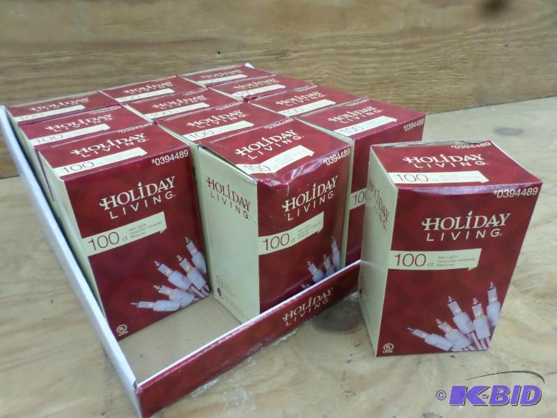 Case Of (12) 100ct Mini-Light Sets, #0394489...