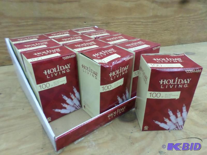 Case Of (12) 100ct Mini-Light Sets, #0394489...