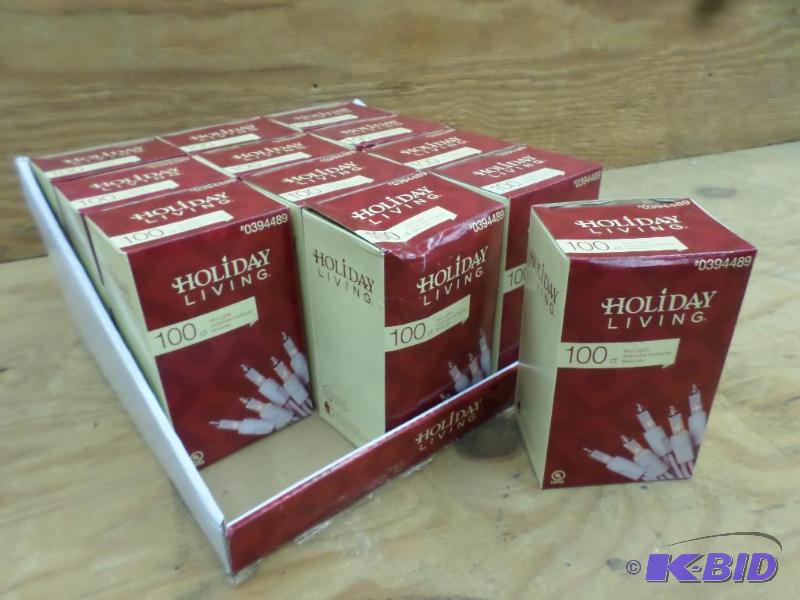 Case Of (12) 100ct Mini-Light Sets, #0394489...